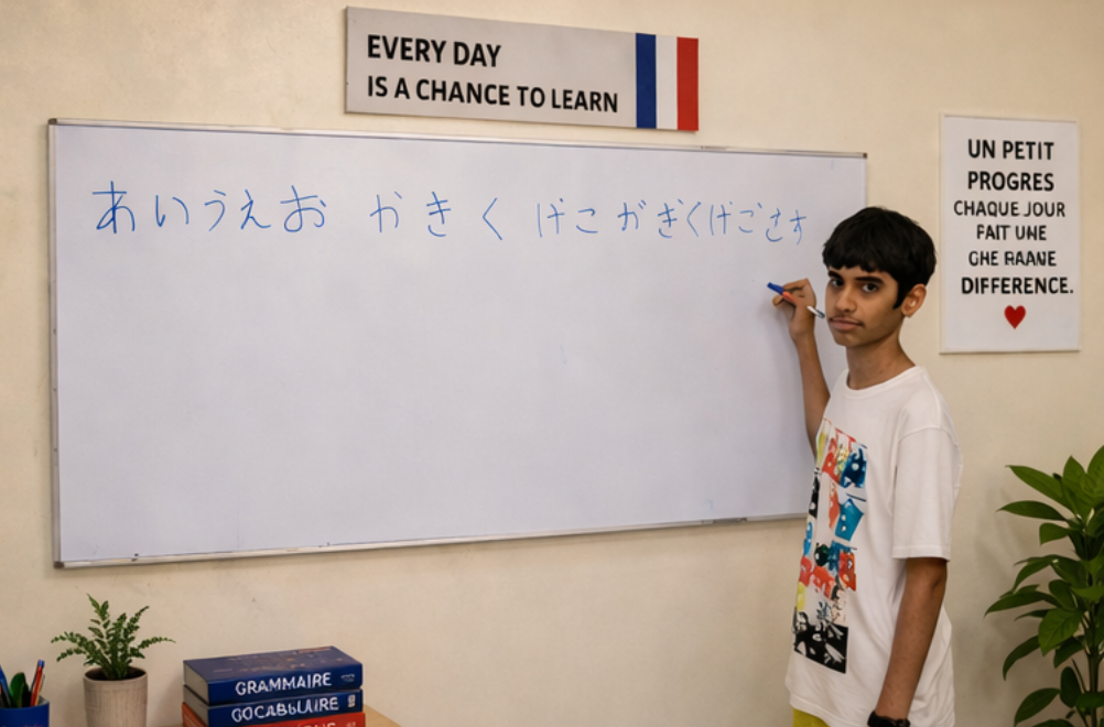 one on one Japanese class for kids and teens by Aarti Chawla (Mushcha School)