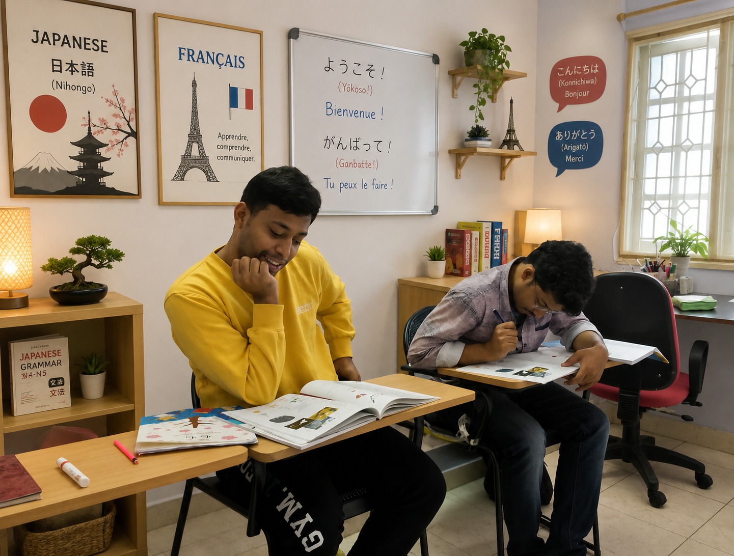 Arti Chawla Foreign Class - French and Japanese language school