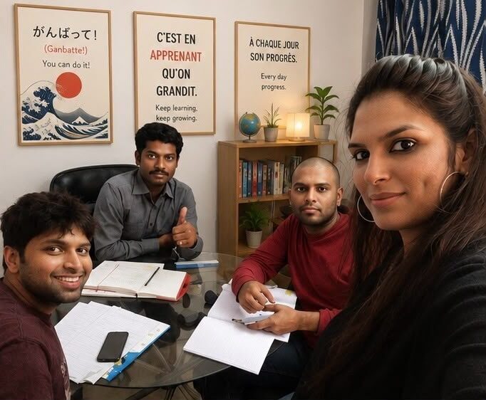 Aarti Chawla Foreign Class - French and Japanese language school